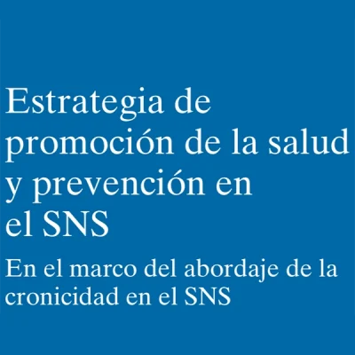 Estrategia de promoción de la salud y prevención