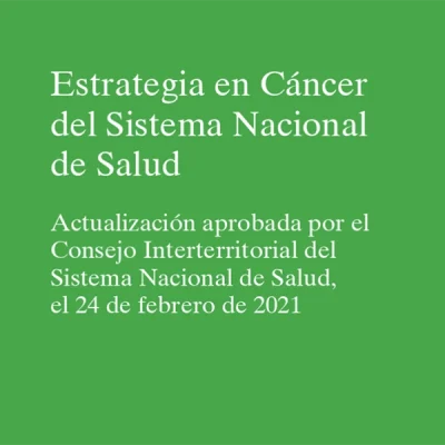 Estrategia en Cáncer del Sistema Nacional de Salud